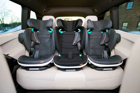 How To Get 3 Child Seats in the Back of Your Car - In Car Safety Centre