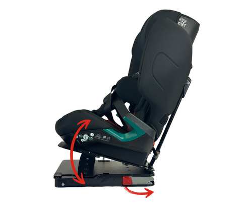 Hernik IPAI-MAX showing harness and seating detail