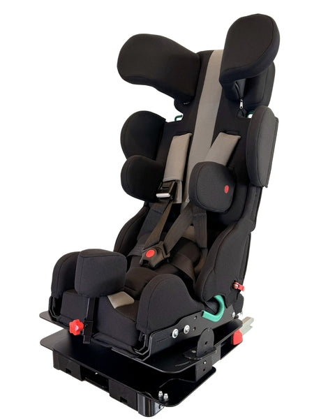 Hernik KIDSFLEX Pro headrest and harness detail