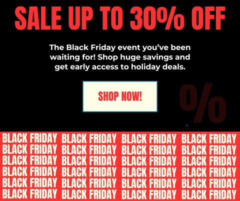 Black Friday car seat sale banner