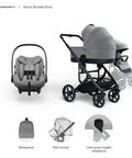 Avionaut Avionaut Sirius 2 + Pixel 3 + IQ Orbit Base (3-in-1 Travel System) - Prams and Pushchairs
