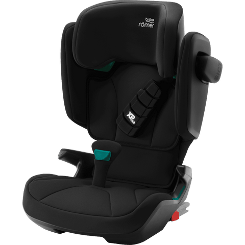 M28 Harness with Britax Kidfix High Back Booster with steel buckles